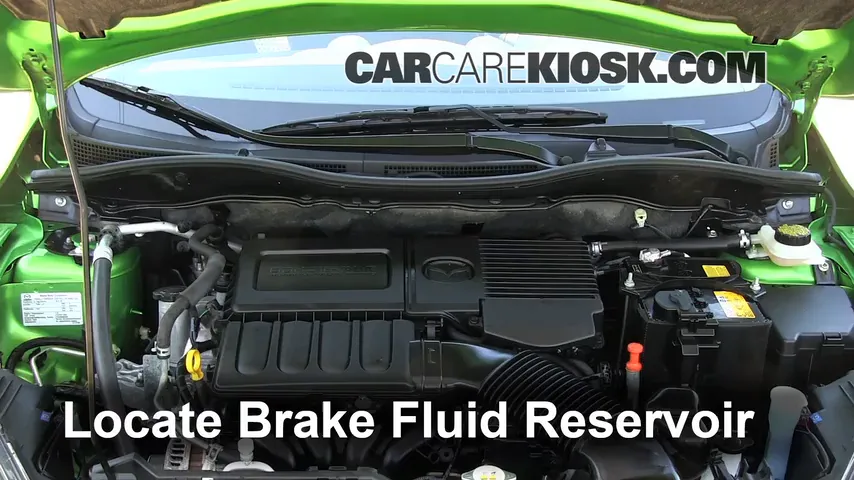 2012 Mazda 2 Touring 1.5L 4 Cyl. Hatchback (4 Door) Brake Fluid
